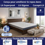 Voir la diapositive 2 : DAGOSTINO HOME Matelas 80x190 | Spécial Lit Gigogne et Sommier Électrique  | Mousse HR Ferme, Haute Résilience, Soutien Parfait et Confort Optimal | Matelas 1 Place pour Adulte et Enfant | Indépendance du Couchage | Double Face (Été-Hiver) | Très Respirant | H15