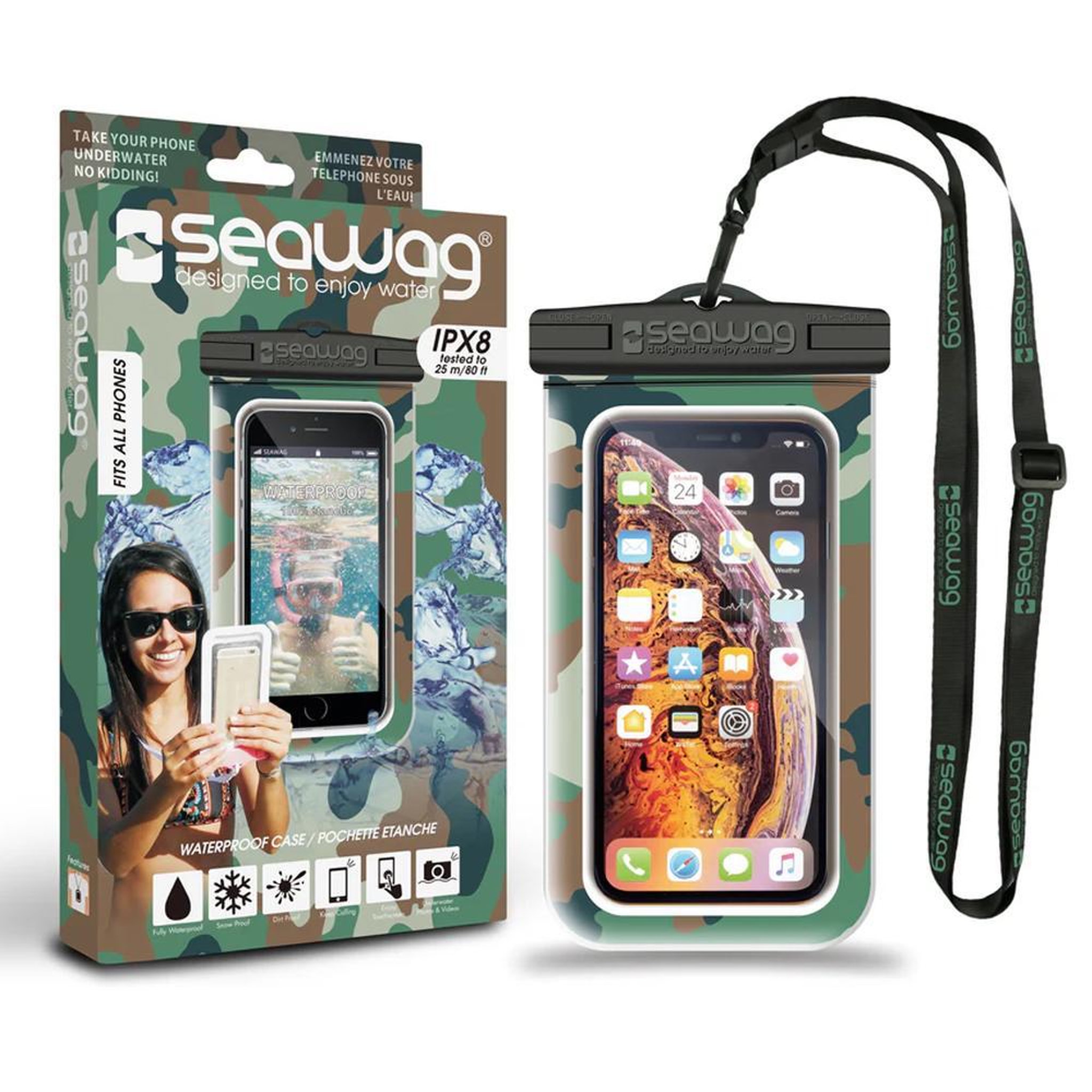 SEAWAG Pochette étanche universelle smartphone Seawag Camouflage  B3X