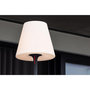 Voir la diapositive 5 : Paris Prix Lampadaire d'Extérieur  Moris  187cm Blanc & Noir