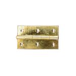 MONIN Charnière rectangulaire hauteur 69mm dimension 60x35mm laiton poli MONIN – 422530