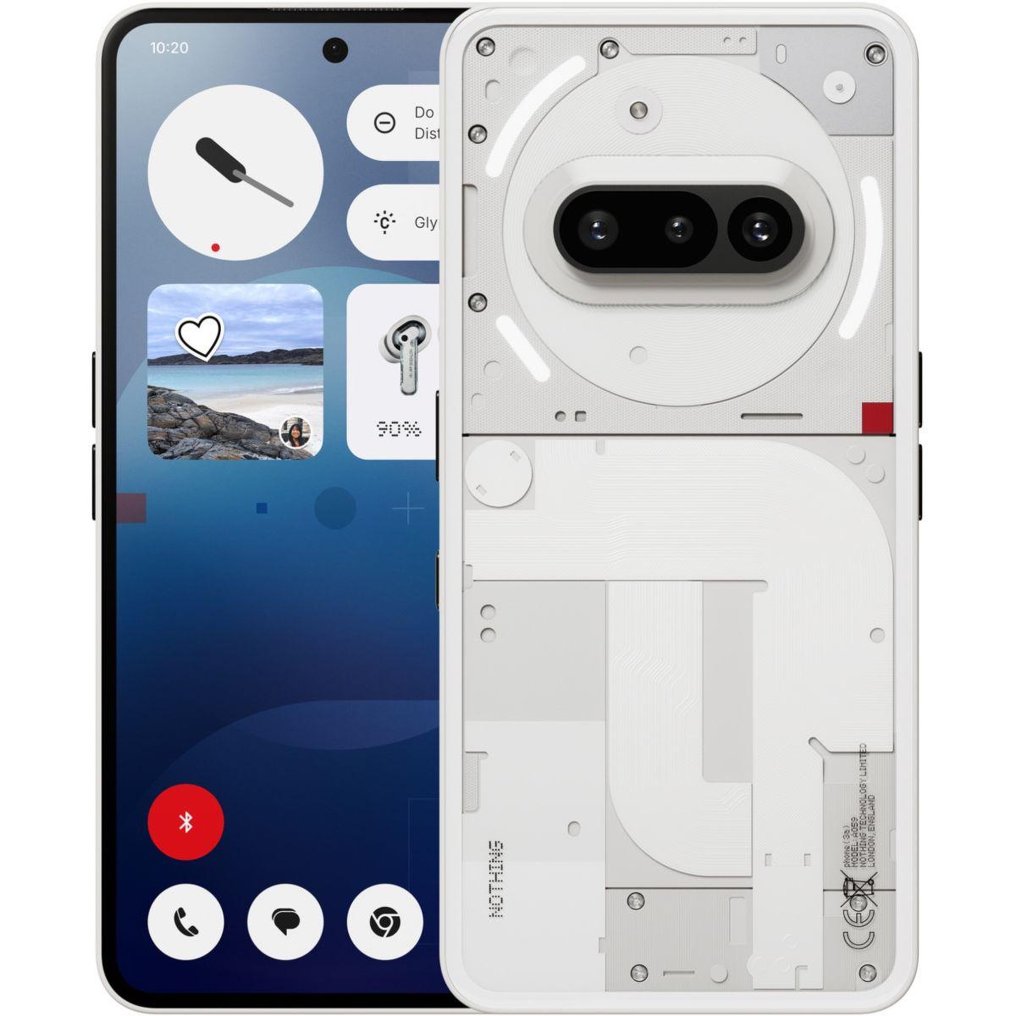 NOTHING Smartphone Phone (3a) Blanc 256Go