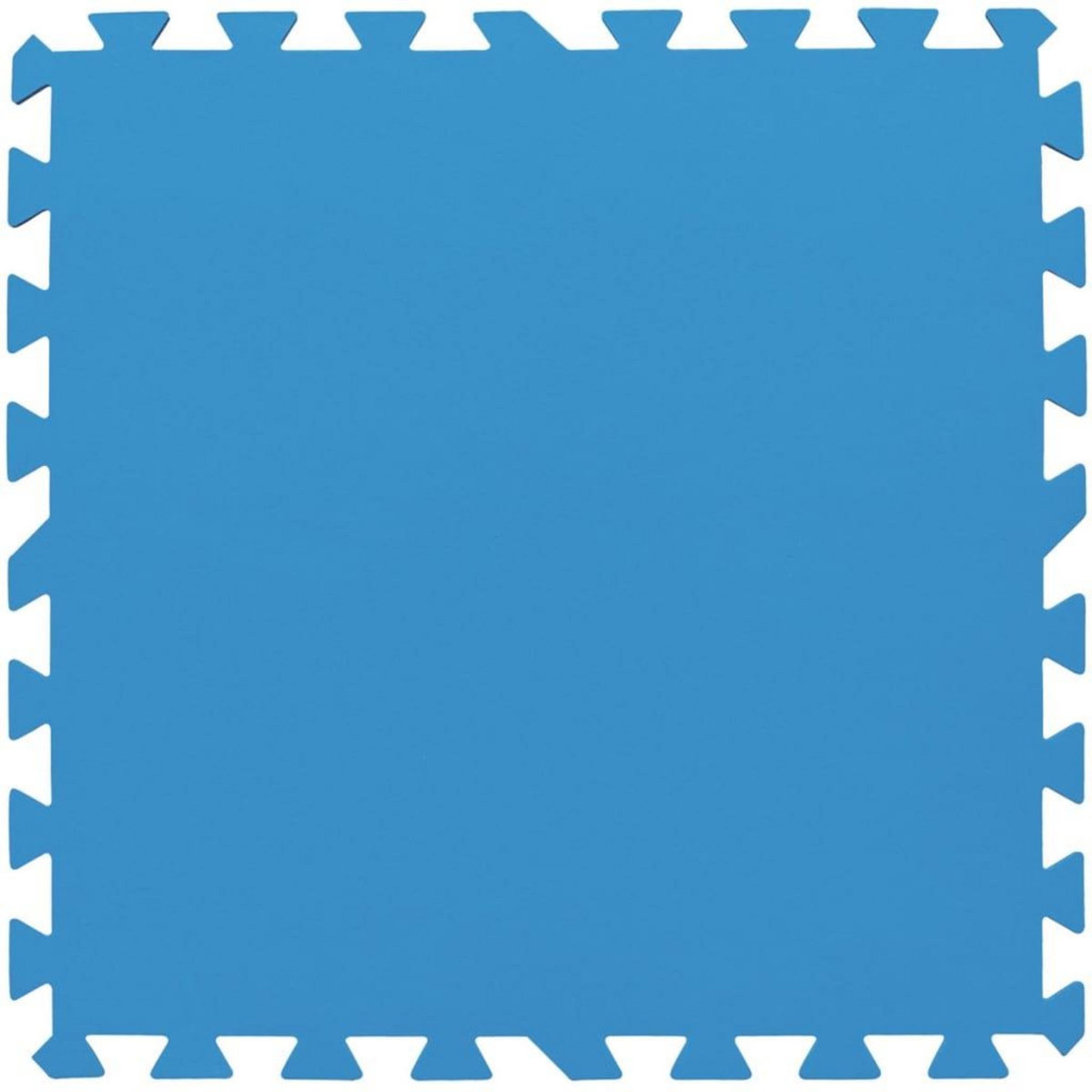 BESTWAY Bestway Protecteurs de plancher de piscine 8 pcs Bleu 58220