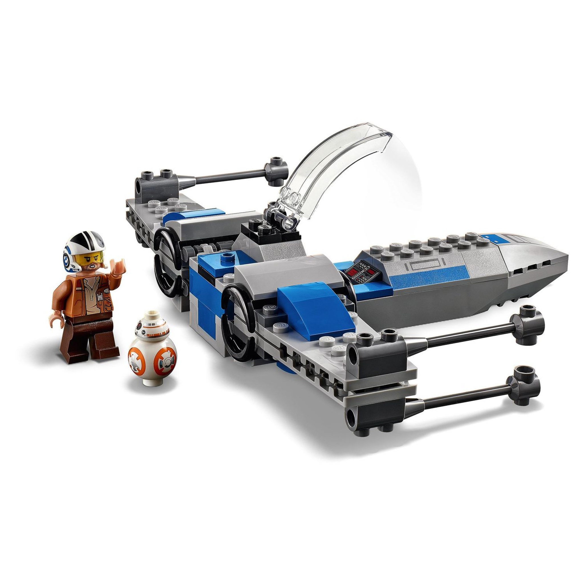 Voir la diapositive 5 : LEGO Star Wars 75297 - X-Wing de la Résistance