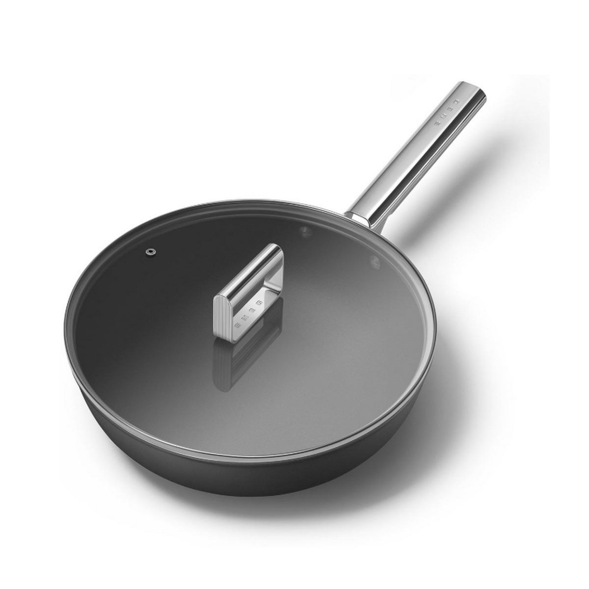 Voir la diapositive 6 : SMEG Poêle wok 30cm noir mat - WOF3002BLM