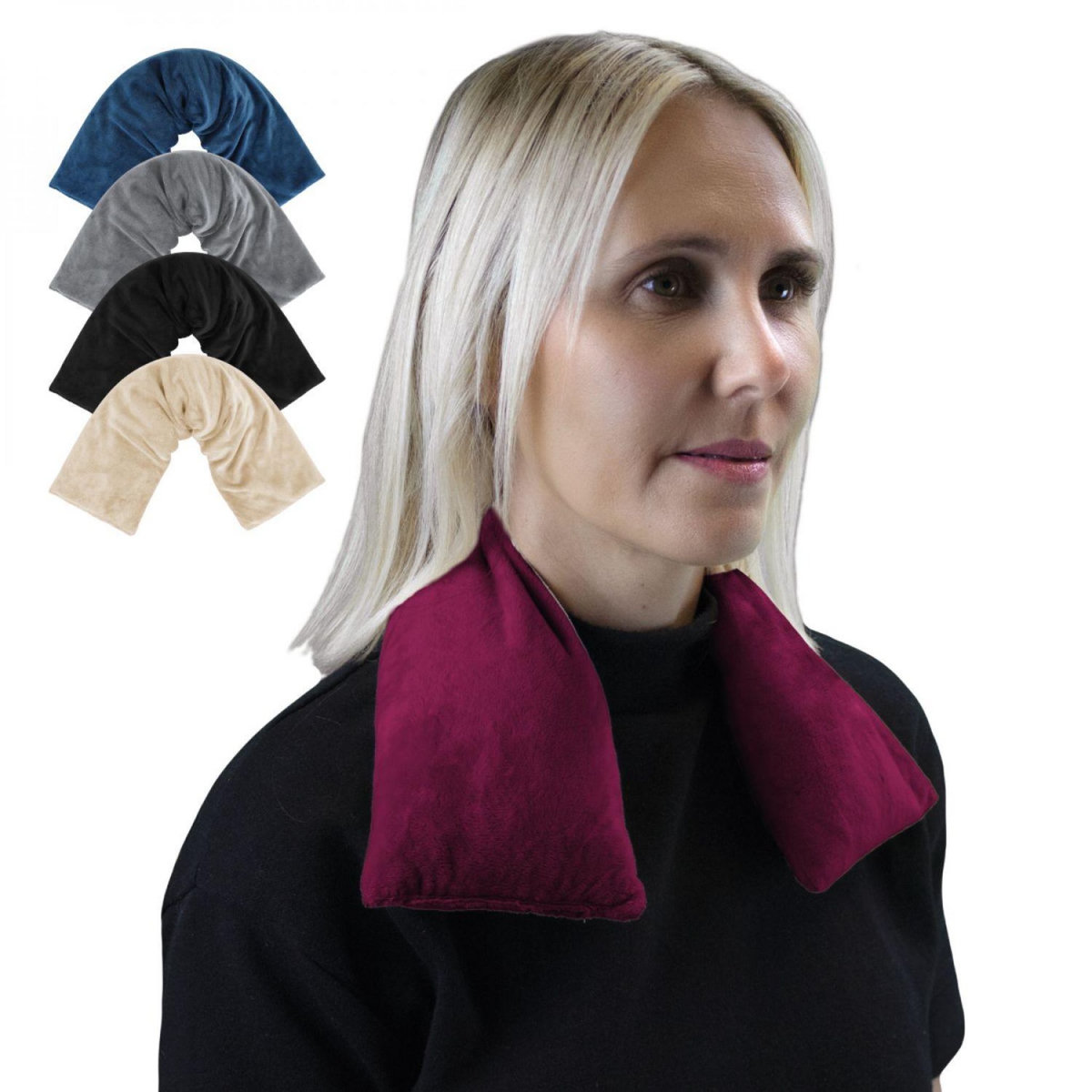 VIVEZEN Coussin, tour de cou chauffant 50 x 12 cm