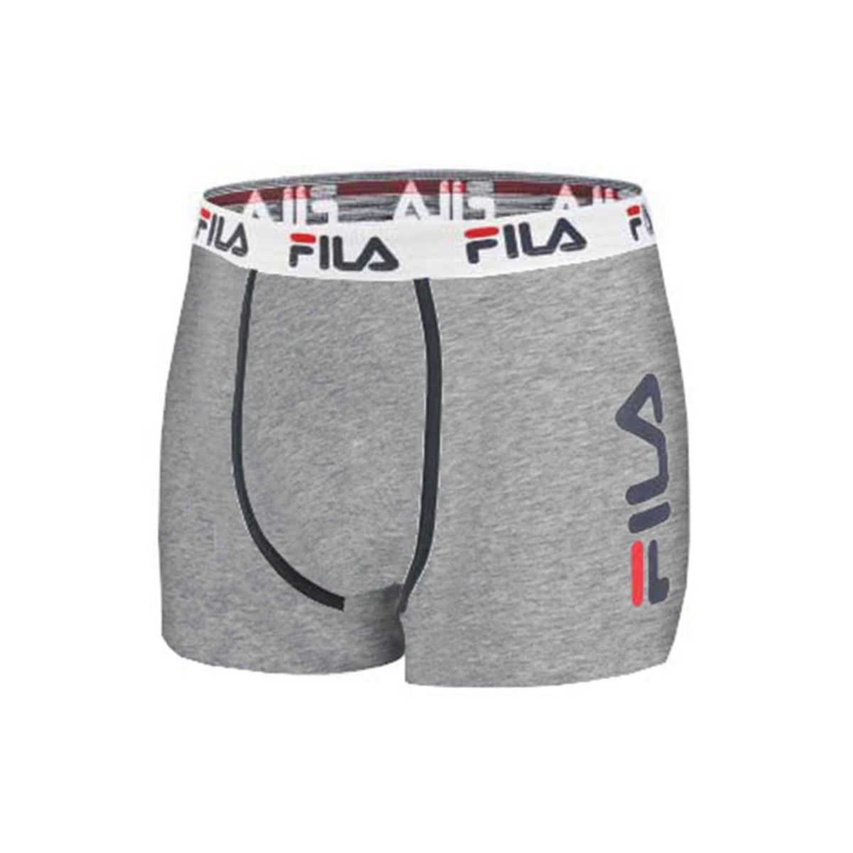 FILA Lot de 4 Boxers Coton homme FU5040 Uni
