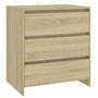 Voir la diapositive 2 : VIDAXL Buffet Chene sonoma 70x41x75 cm Bois d'ingenierie