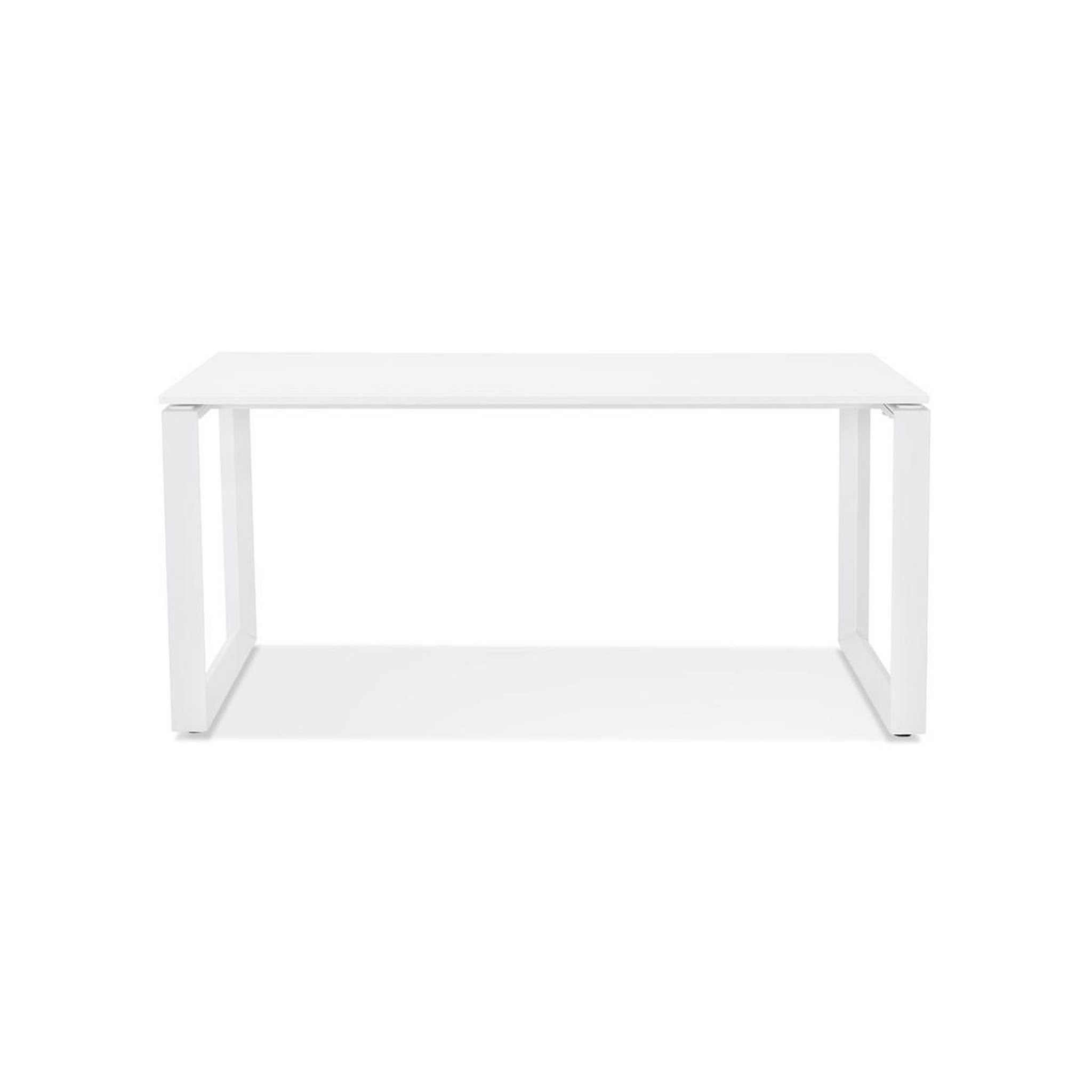 Voir la diapositive 2 : Paris Prix Bureau design  abigano  160cm blanc