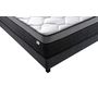 Voir la diapositive 4 : MemoryPur Ensemble matelas ressorts ensachés + sommier kit 140X190 cm PERFECTION