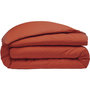 Voir la diapositive 1 : BATON ROUGE Housse de couette 100% percale de coton lavé 80fils/cm2