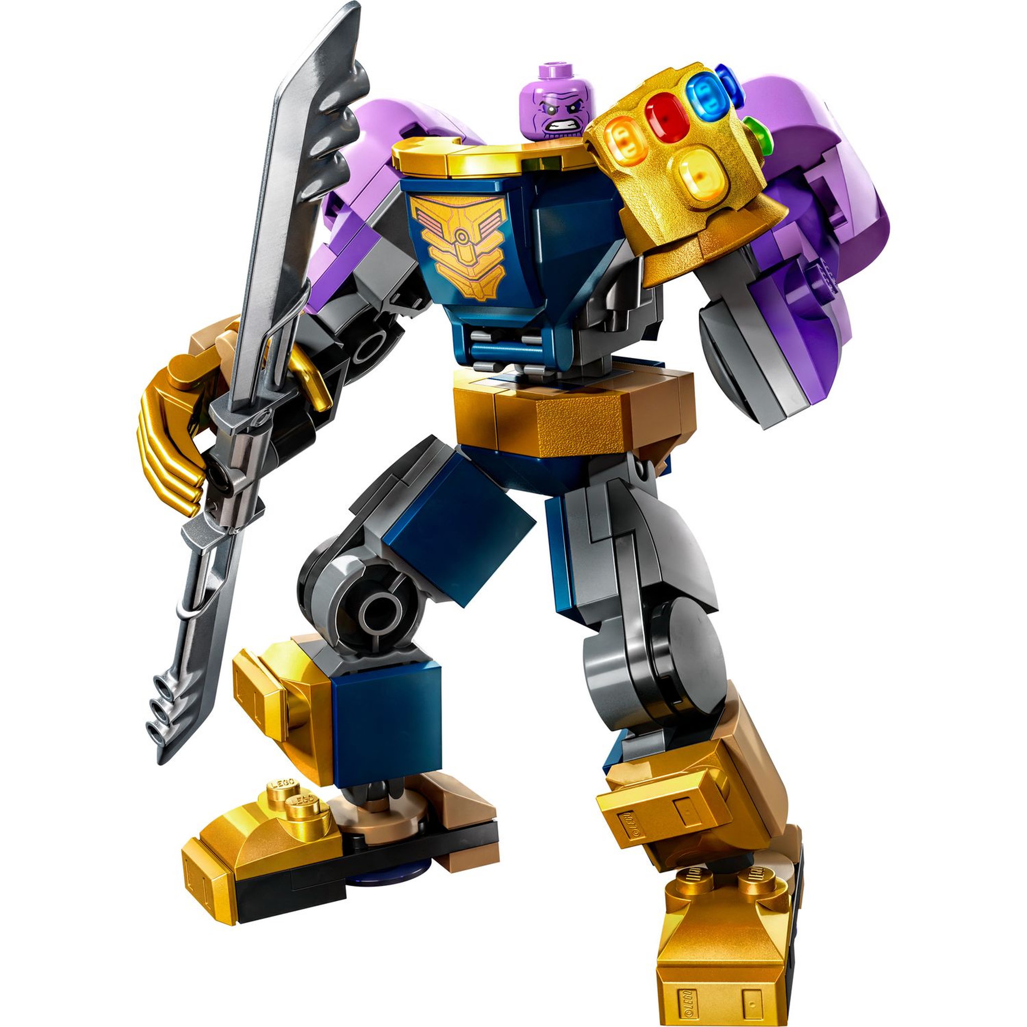 Voir la diapositive 3 : LEGO Marvel 76242 L&rsquo;Armure Robot de Thanos, Figurine Avengers, Jouet de Construction, avec Gant de l'Infini