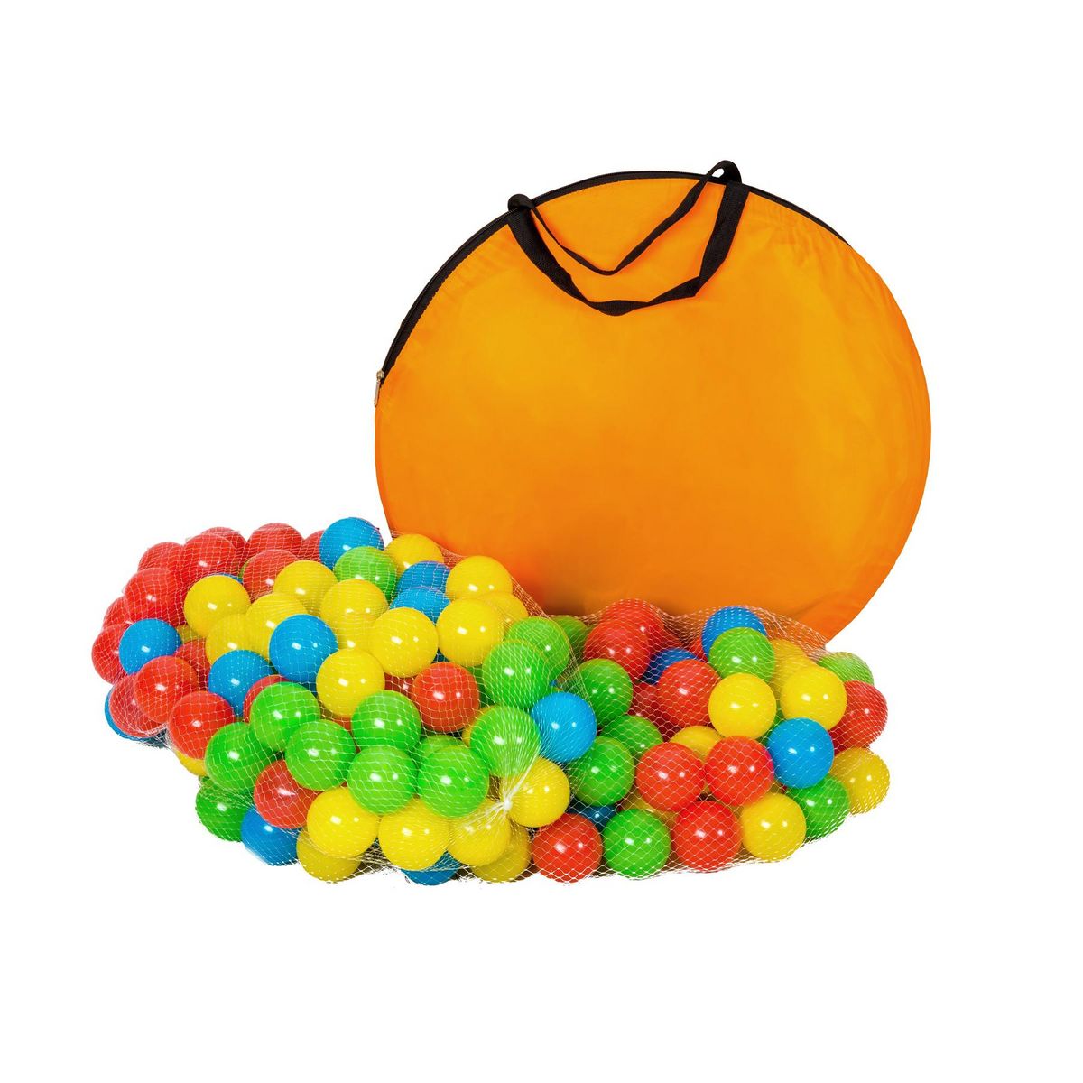 tectake Tente de jeux enfants avec tunnels, igloo, 200 balles et toit amovible multicolore