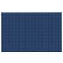 Voir la diapositive 3 : VIDAXL Couverture lestee Bleu 122x183 cm 9 kg Tissu