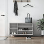 Voir la diapositive 1 : VIDAXL Armoire a chaussures Sonoma gris 102x36x60 cm Bois d'ingenierie