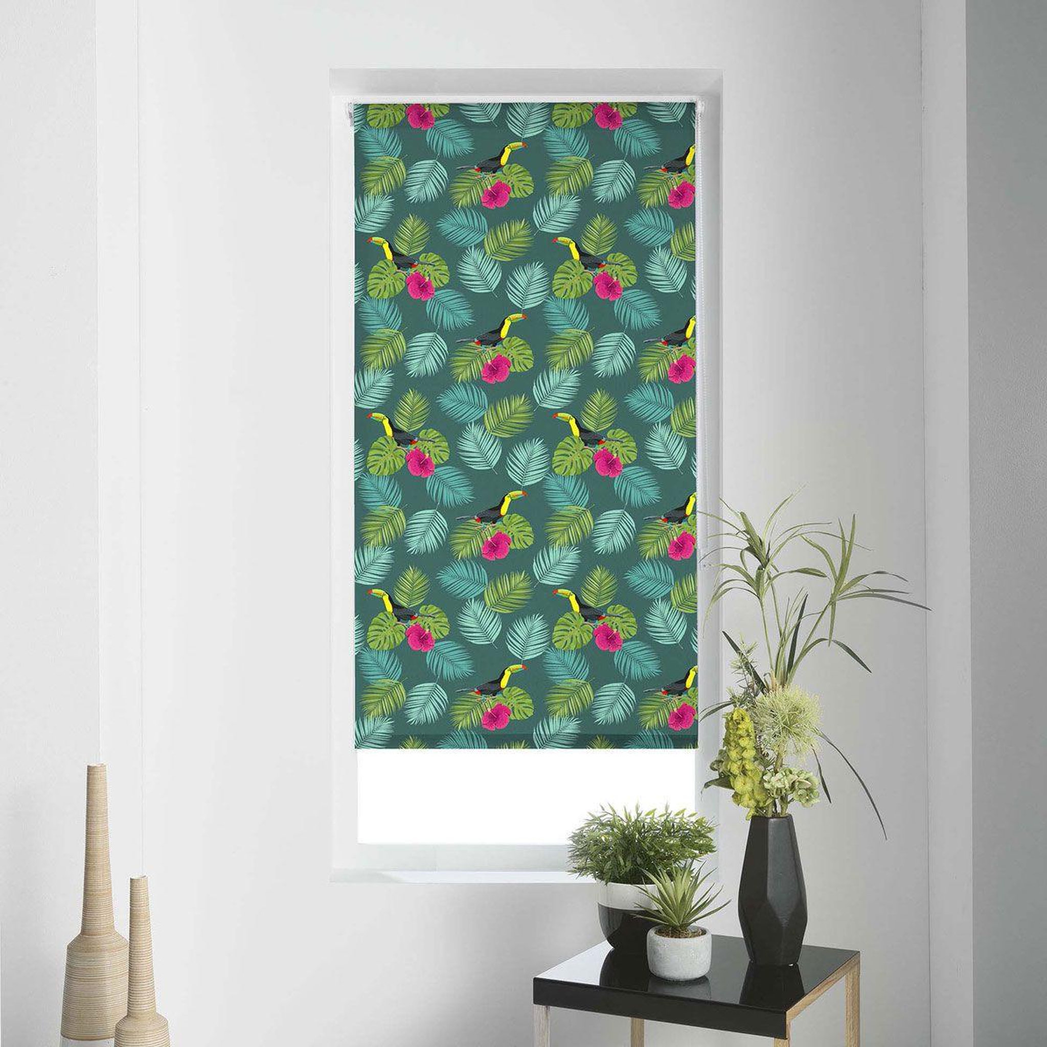 Douceur d'Intérieur Store enrouleur tamisant  domingo  120x180cm vert