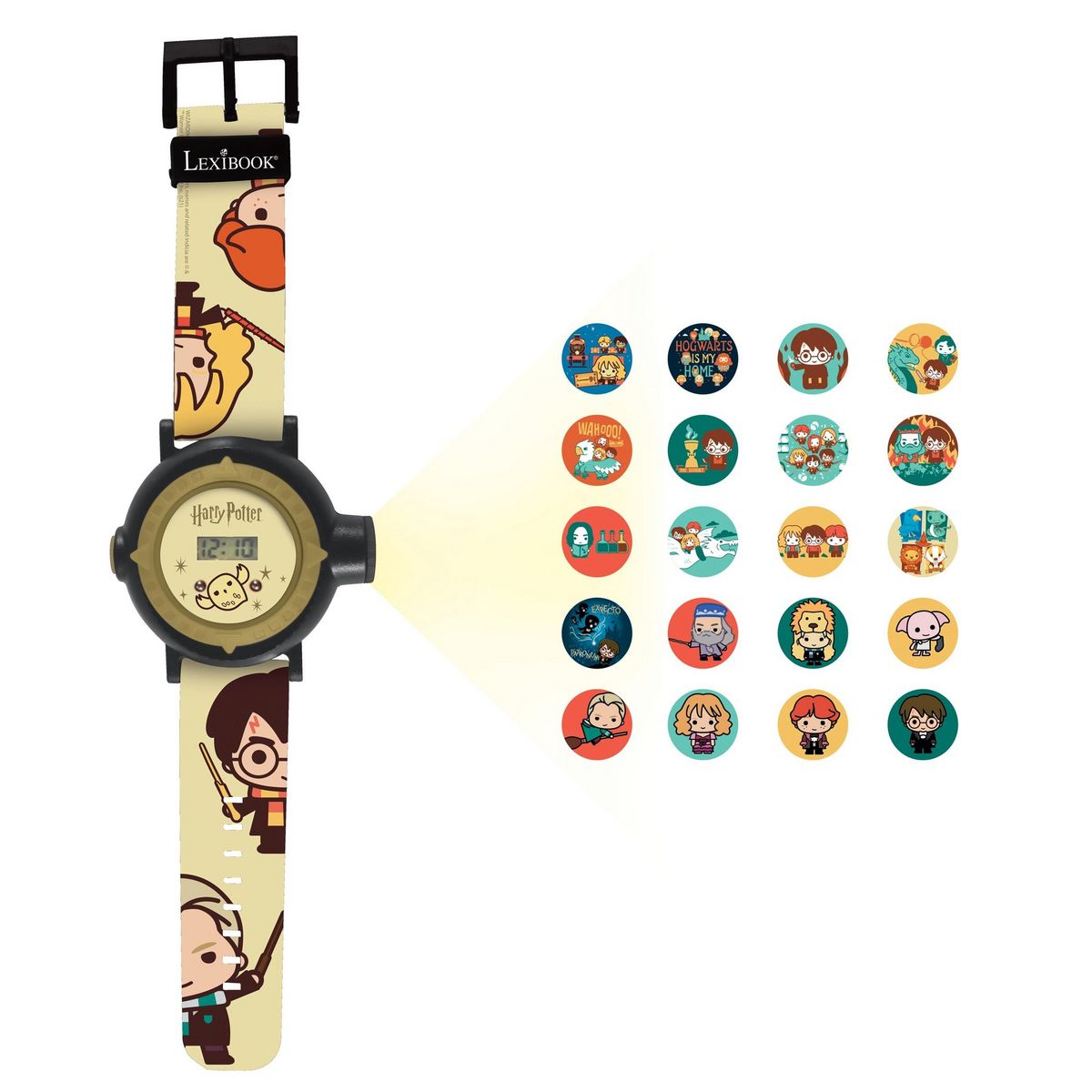 Lexibook Montre digitale avec projection Harry Potter