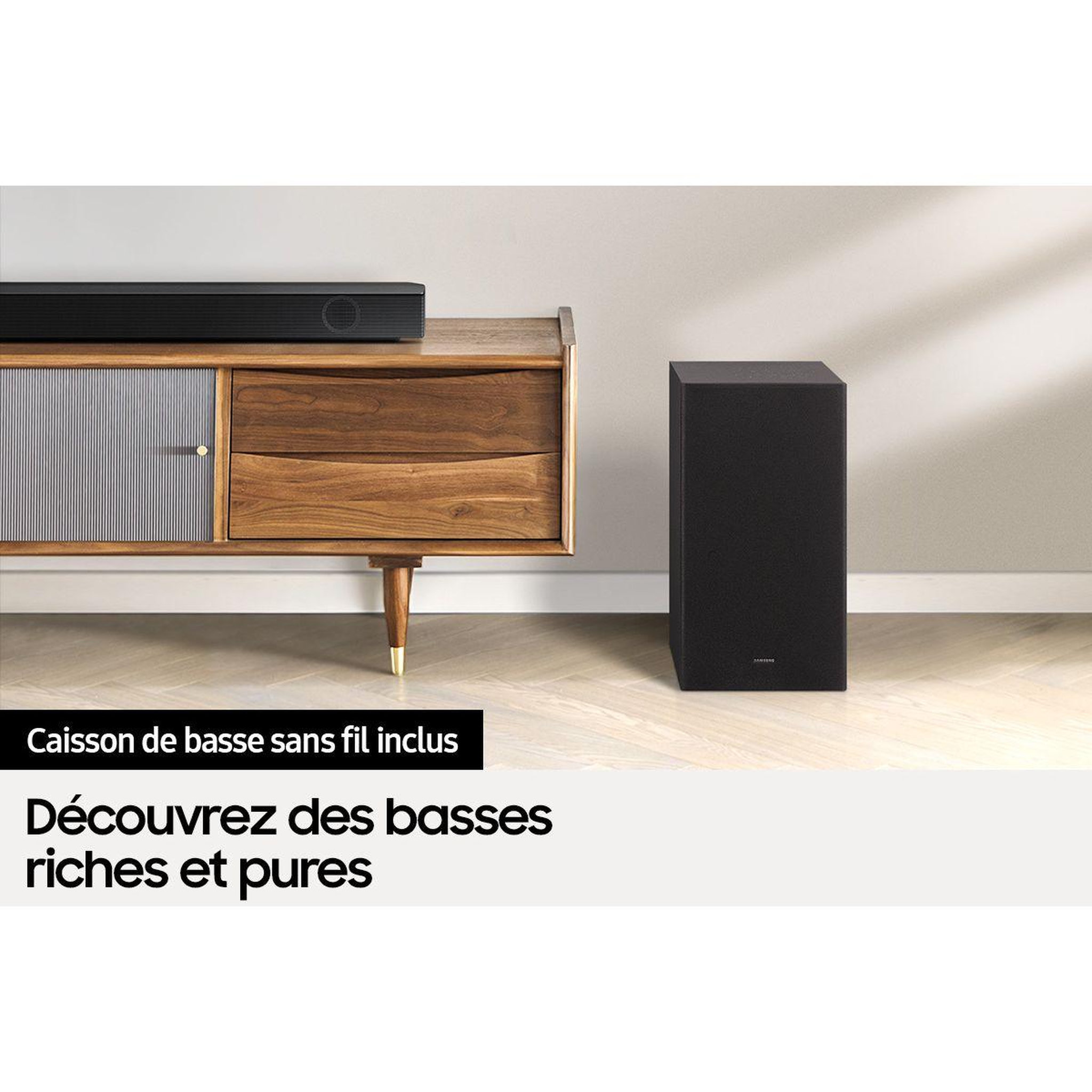 Voir la diapositive 5 : Samsung Barre de son HW-B650
