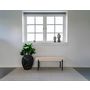 Voir la diapositive 3 : LISA DESIGN Romeo - banc - tissu bouclette - 100 cm