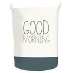 CENTRALE BRICO Panier à linge textile Pop up morning, paris n°1, l.40 x H.50 x P.40 cm