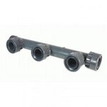 CENTRALE BRICO Collecteur 3 sorties PVC - 1  Mâle x 1  Femelle x 1  Femelle x 1  Femelle