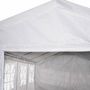Voir la diapositive 6 : SWEEEK Tente de réception 4 x 8 m - Lutecia -  Blanc - tente de jardin idéale pour réception à utiliser comme pavillon. chapiteau ou tonnelle.