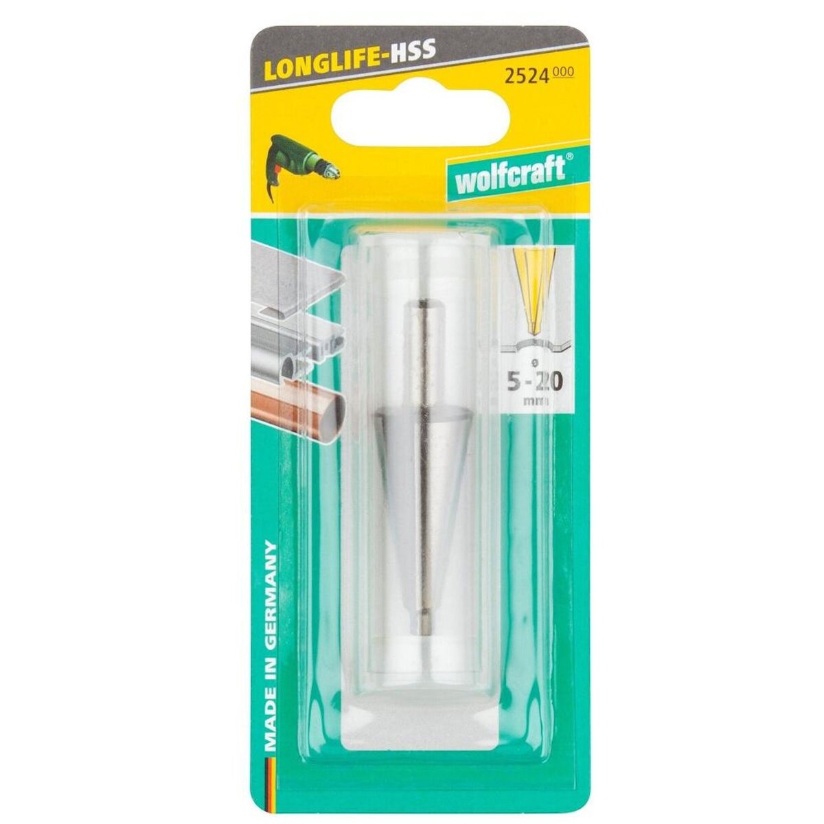 WOLFCRAFT Alesoir Diamètre 5-20MM mm WOLFCRAFT