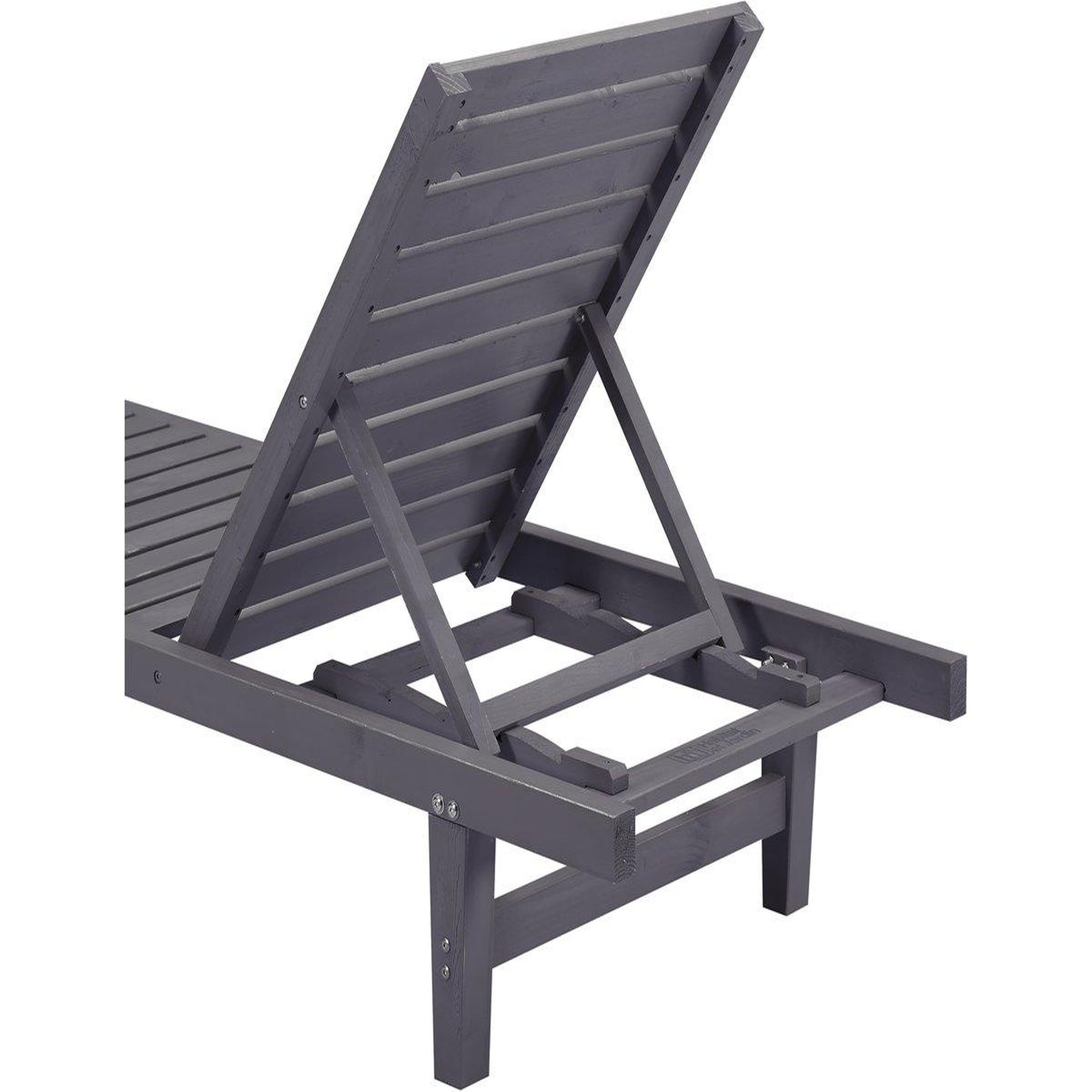 Voir la diapositive 3 : Habitat et Jardin Bain de Soleil en bois  Rawai  -  Gris