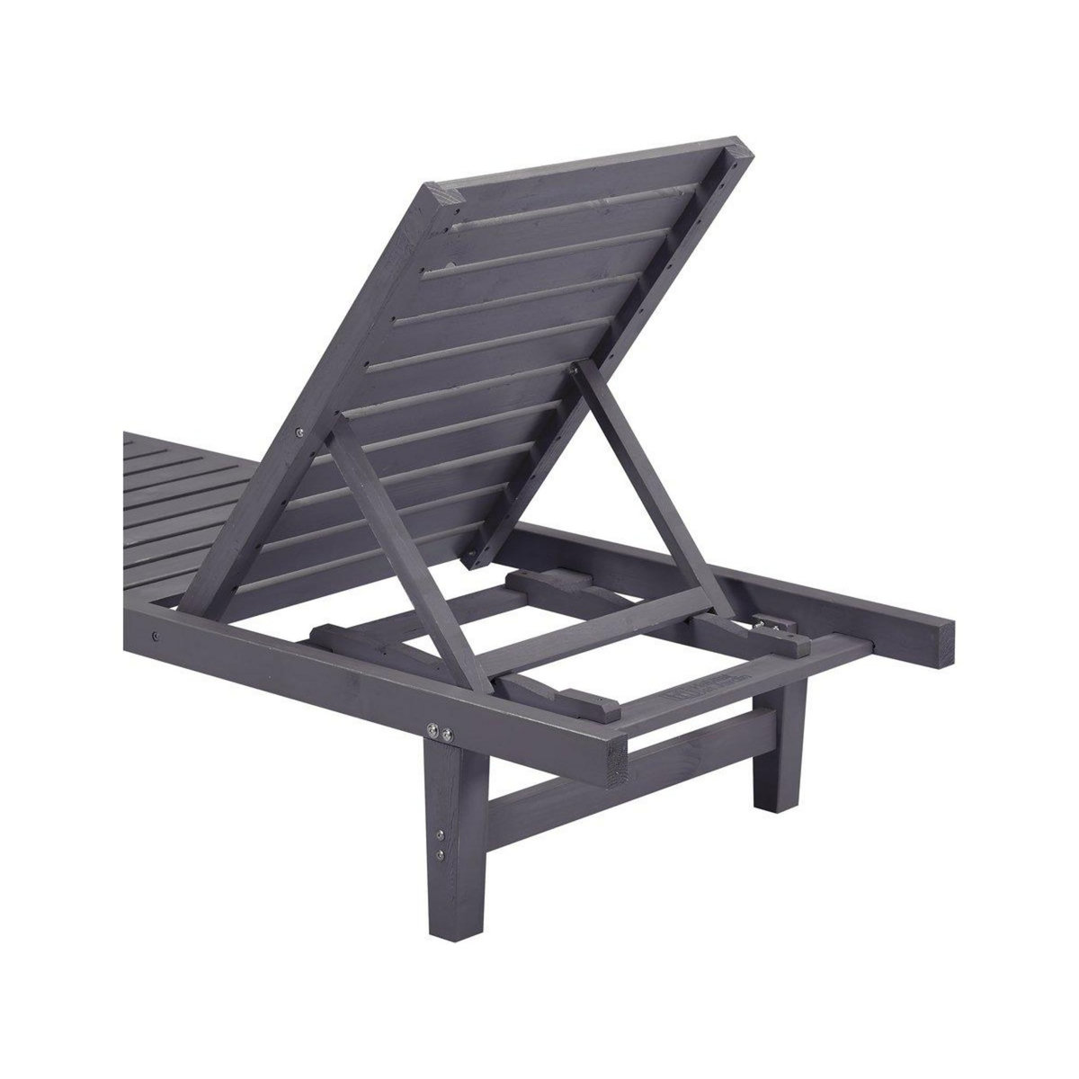 Habitat et Jardin Bain de Soleil en bois  Rawai  -  Gris