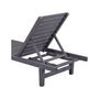 Voir la diapositive 3 : Habitat et Jardin Bain de Soleil en bois  Rawai  -  Gris