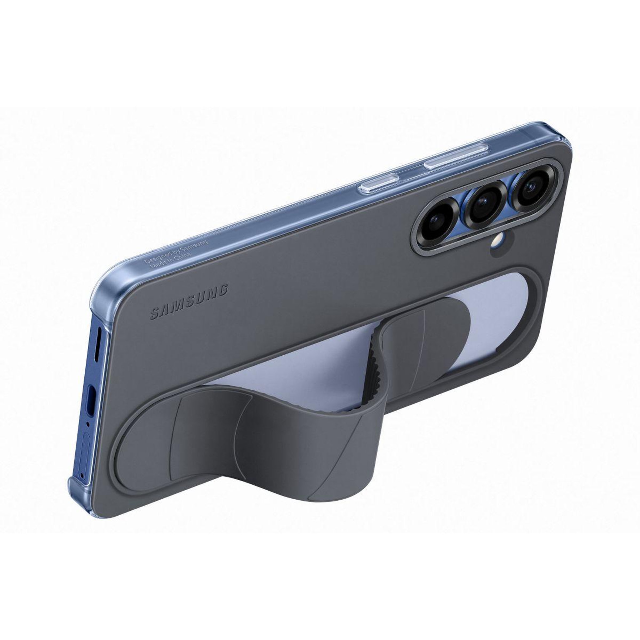 Voir la diapositive 3 : Samsung Coque Galaxy S25 avec lanière Noir
