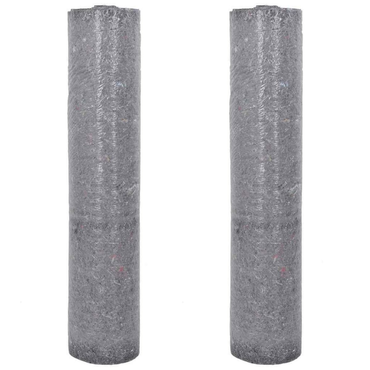 VIDAXL Polaires de peintre antiderapantes 2 pcs 2532 cm 180 g/m² gris