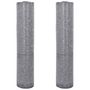 Voir la diapositive 2 : VIDAXL Polaires de peintre antiderapantes 2 pcs 2532 cm 180 g/m² gris