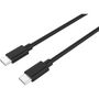 Voir la diapositive 2 : ESSENTIEL B Câble USB C vers USB-C 2M Noir