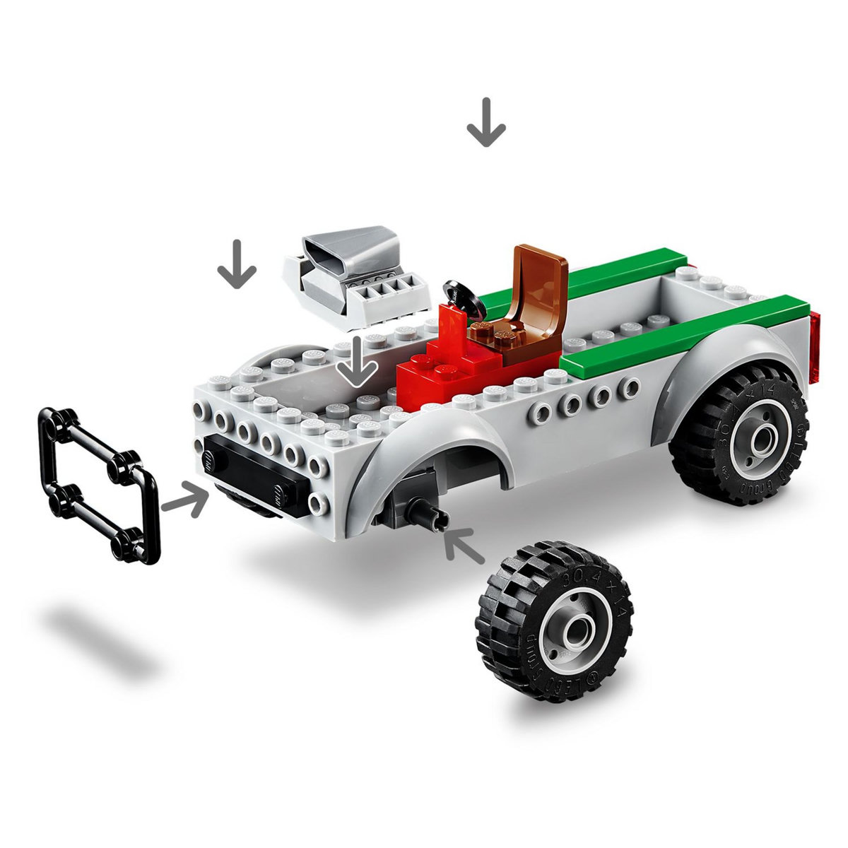 LEGO Super Héros Marvel 76147- Spiderman L'Attaque du Vautour