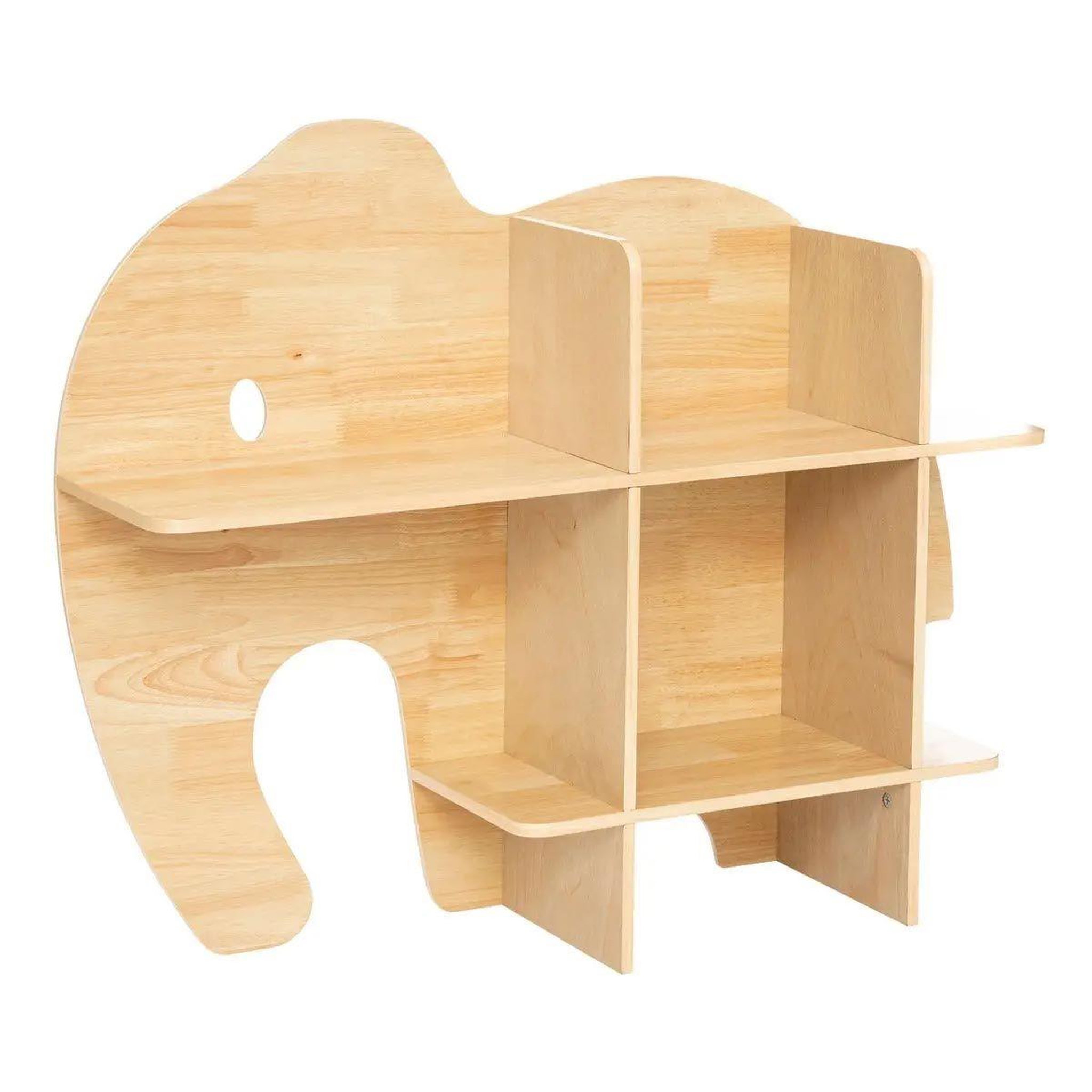 Voir la diapositive 1 : Atmosphera Kids Étagère murale enfant  éléphant  98cm beige