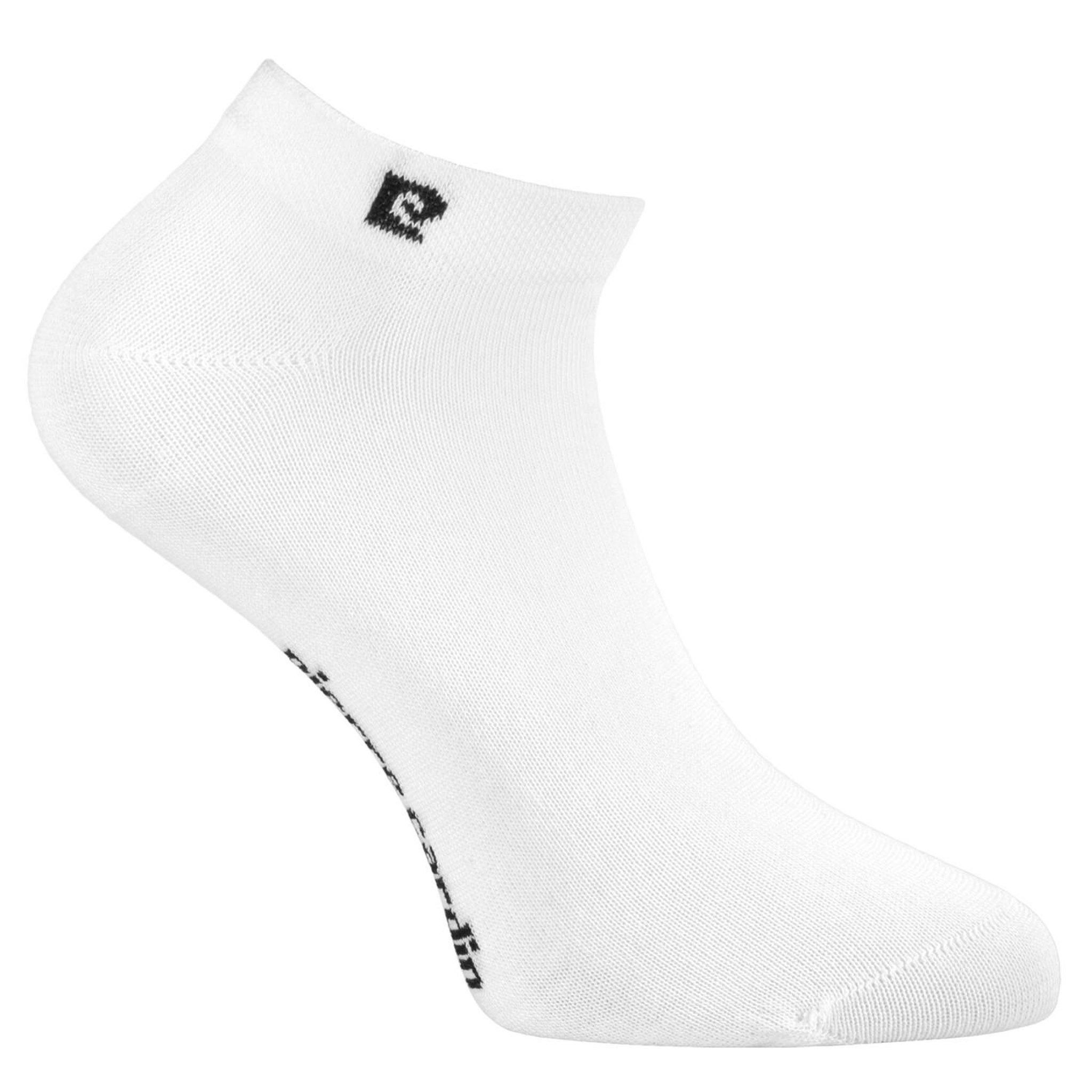 Voir la diapositive 2 : PIERRE CARDIN Lot de 5 paires de chaussettes courtes femme unie logo noir pc 0372