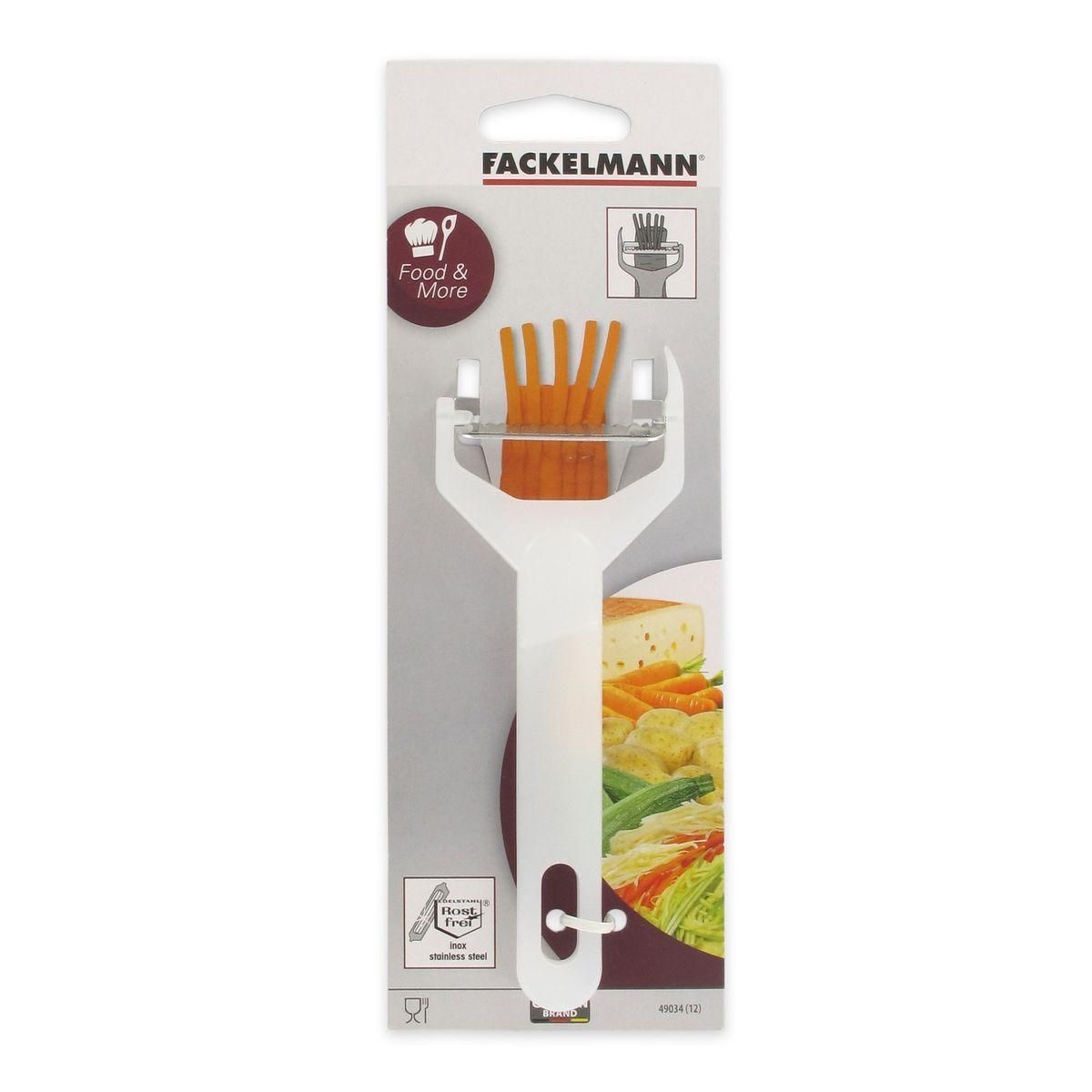 Fackelmann Rasoir pour julienne de légumes 15 cm Fackelmann