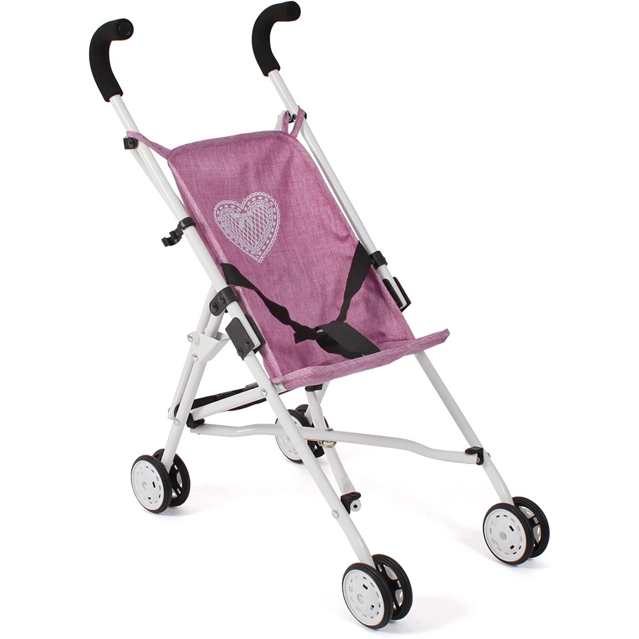 BAYER CHIC 2000 Mini-Buggy ROMA jean rose pour poupée