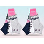 Voir la diapositive 4 : ROXY ROXY Lot Chaussettes Courtes Sneaker– Pack de 6 Paires