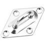 Voir la diapositive 5 : VIDAXL Kit de montage de voile d'ombrage 6 pcs Acier inoxydable