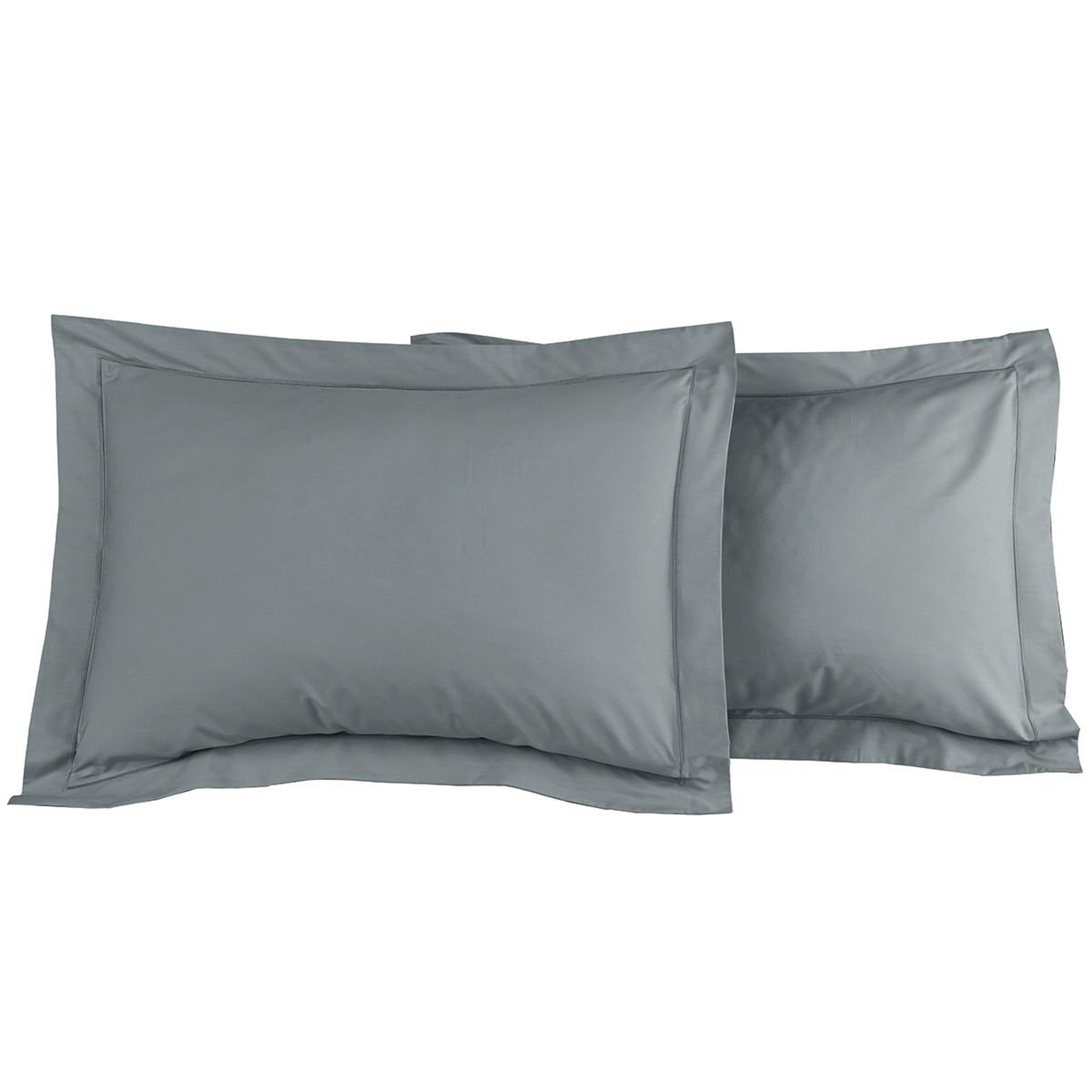 Voir la diapositive 1 : Sensei Maison Lot de 2 taies d'oreiller en percale de coton SOFT PERCALE