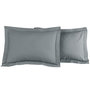 Voir la diapositive 1 : Sensei Maison Lot de 2 taies d'oreiller en percale de coton SOFT PERCALE
