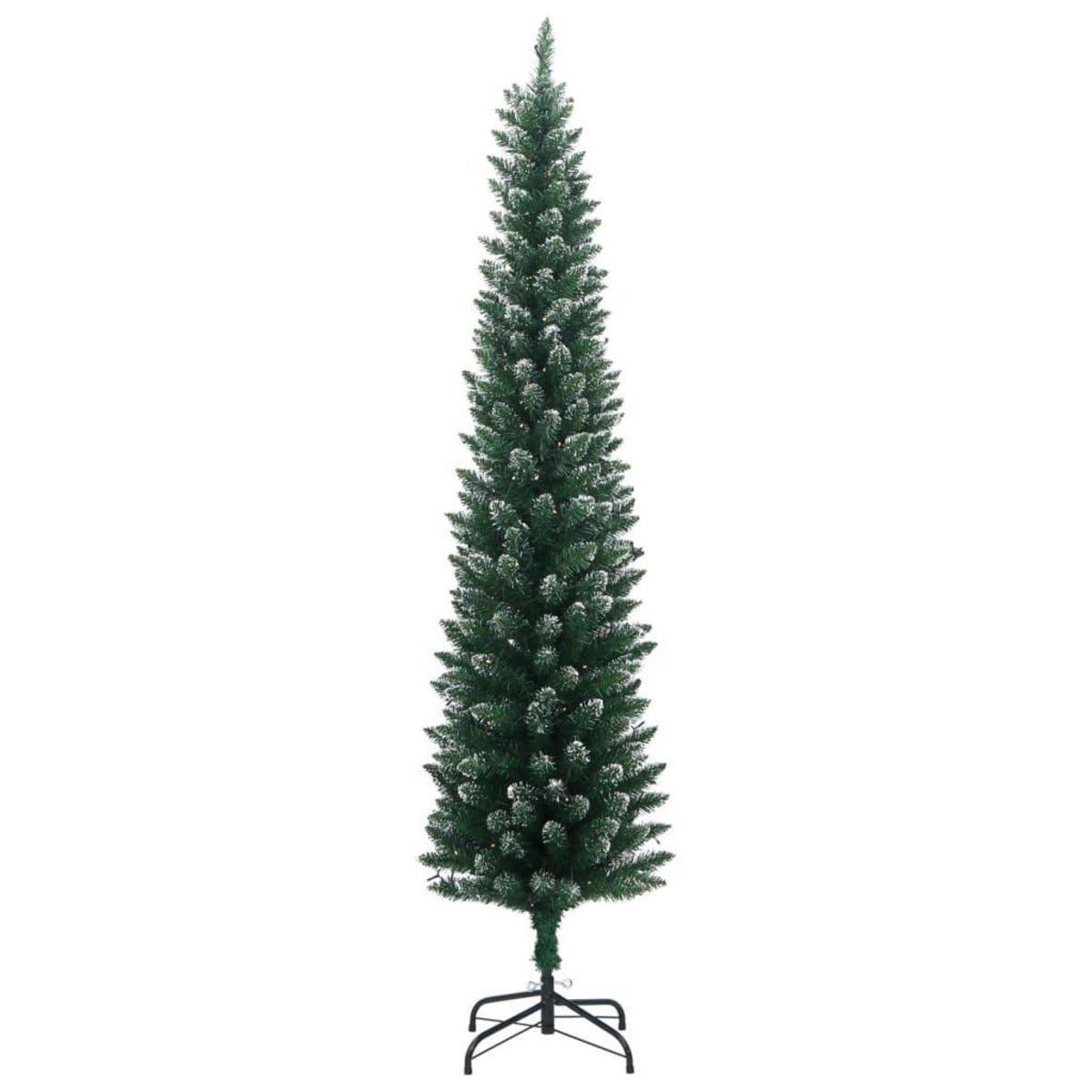 VIDAXL Sapin de Noël artificiel mince 300 LED 180 cm