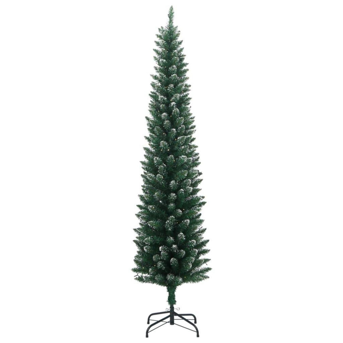 VIDAXL Sapin de Noël artificiel mince 300 LED 180 cm