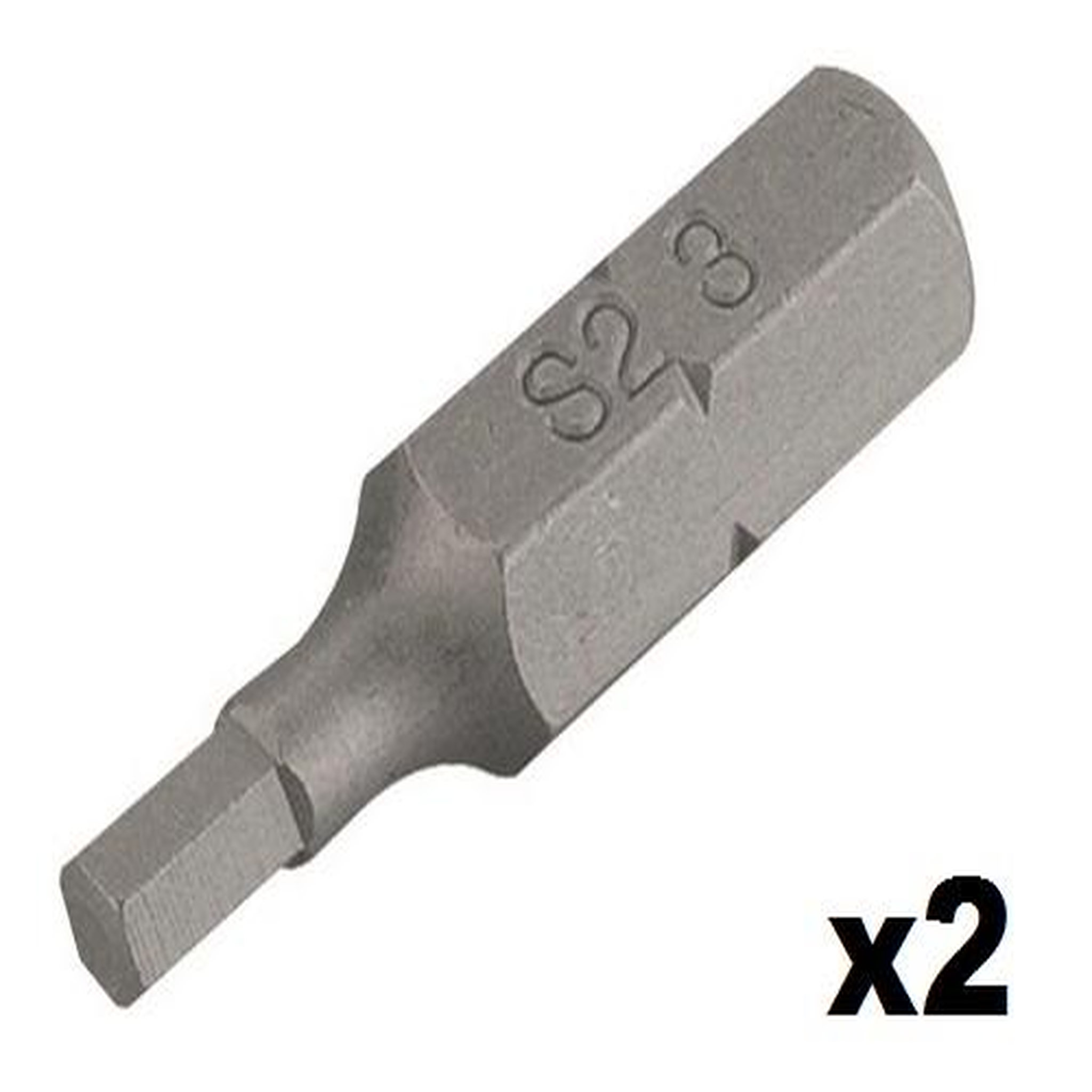 KREATOR Embout de vissage hexagonal n°5 (25mm) - 2 pièces