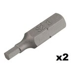 KREATOR Embout de vissage hexagonal n°5 (25mm) - 2 pièces