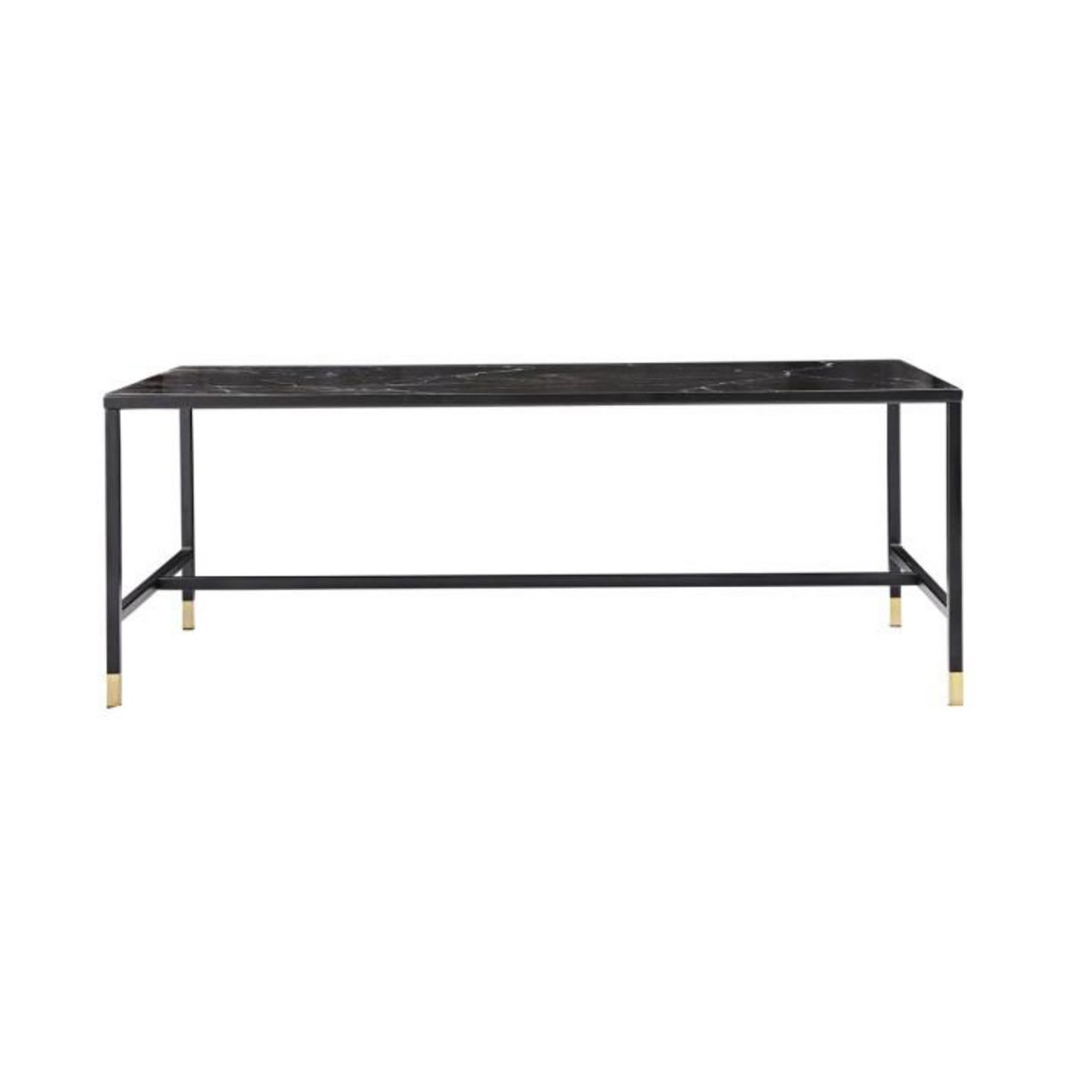 Paris Prix Table Basse Design en Verre  Dipp  130cm Noir