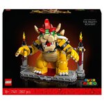 LEGO Super Mario 71411 Le Puissant Bowser, Figurine, Kit de Construction, Collection,  Cadeau