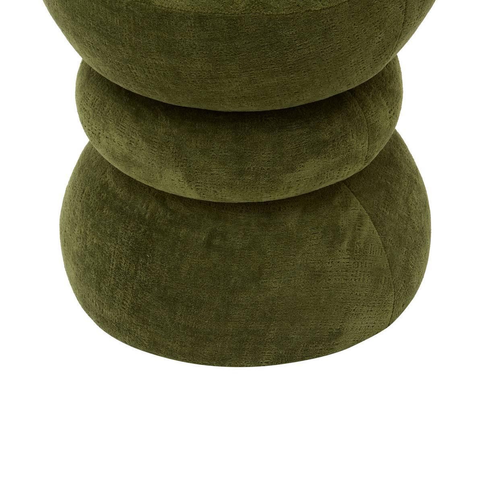 Voir la diapositive 3 : ATMOSPHERA Pouf totem  ritem  36cm vert