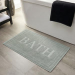 Sensei Maison Tapis de bain 1050 g/m² BATH. Coloris disponibles : Blanc